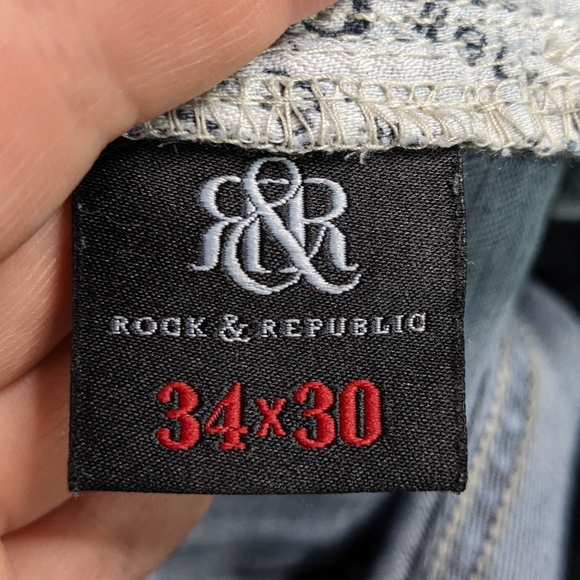 Rock & Republic Henlee jean 34x30 - Picture 9 of 10